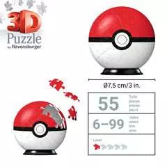 Puzzles 3D Ball 54 p - Poké Ball / Pokémon - Image 5 - Cliquer pour agrandir