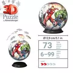Puzzle 3D Ball 72 p - Marvel Avengers - Image 5 - Cliquer pour agrandir