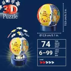 Puzzle 3D Ball 72 p illuminé - Pokémon - Image 5 - Cliquer pour agrandir