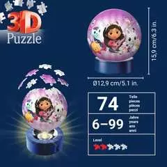 Puzzle 3D Ball 72 p illuminé - Gabby's Dollhouse - Image 5 - Cliquer pour agrandir