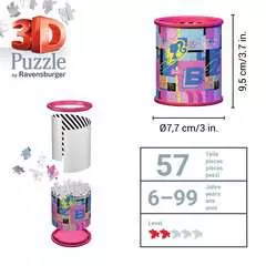 Puzzle 3D Pot à crayons - Barbie - Image 5 - Cliquer pour agrandir