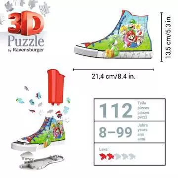 Puzzle 3D Sneaker - Super Mario Puzzle 3D;Puzzles 3D Objets à fonction - Image 5 - Ravensburger