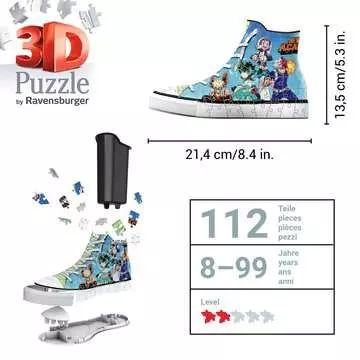 Puzzle 3D Sneaker - My Hero Academia Puzzle 3D;Puzzles 3D Objets à fonction - Image 5 - Ravensburger
