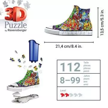 Puzzle 3D Sneaker - Graffiti Puzzle 3D;Puzzles 3D Objets à fonction - Image 7 - Ravensburger