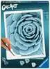 CreArt - 24x30 cm - Fleur bleue Loisirs créatifs;Peinture - Numéro d art - Ravensburger