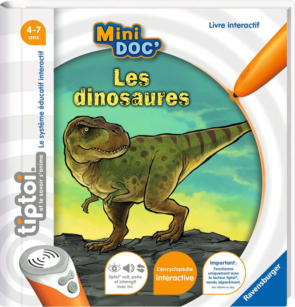 Livre interactif Tiptoi - Les dinosaures (extension) Ravensburger