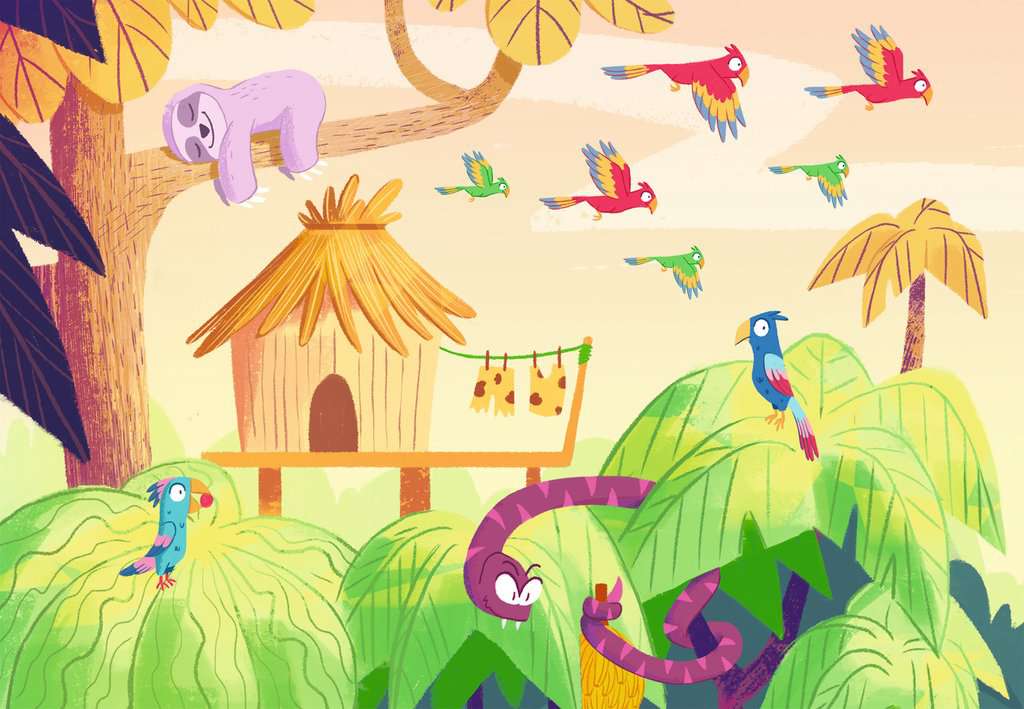RAVENSBURGER Puzzle 2x24 pièces Dora dans la Jungle pas cher