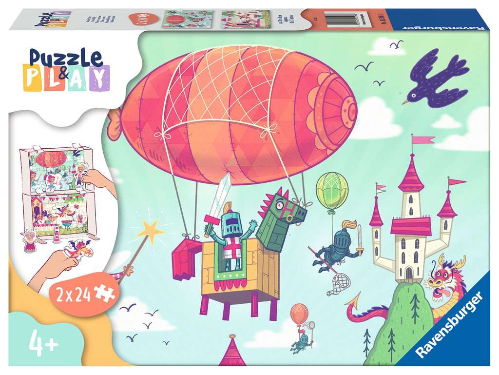 Puzzles 2x24 p - Prêt pour l'action / Batwheels, Puzzle enfant, Puzzle, Produits
