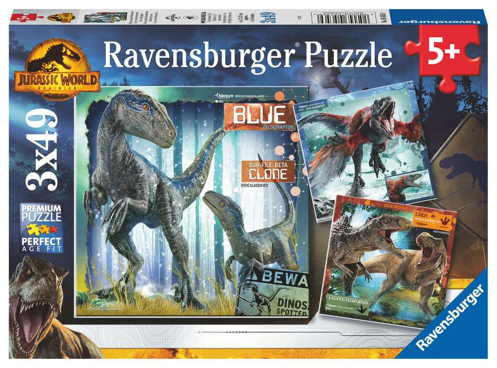 Puzzle dinosaure 5 ans rouge - Le T rex francais