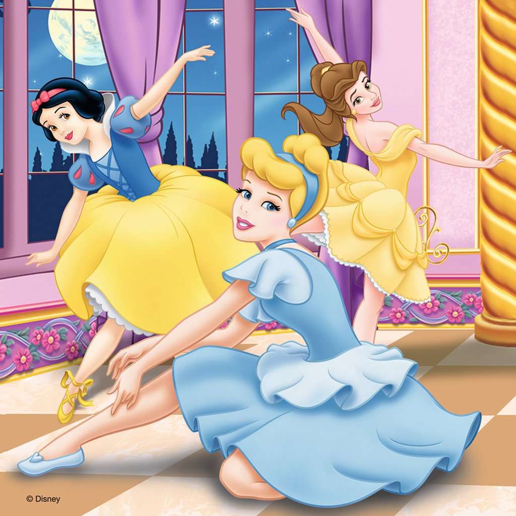 Puzzles 3x49 p - Rêves de princesses / Disney Princesses, Puzzle enfant, Puzzle, Produits