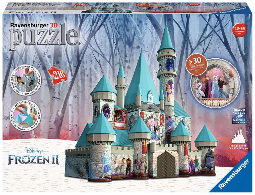Puzzle 3D Château de La Reine des Neiges / Disney