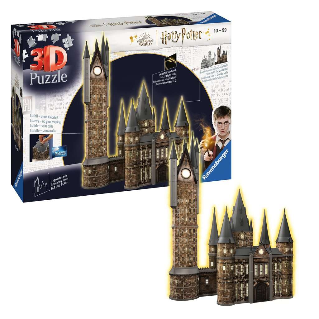 Puzzle 3D Château de Poudlard - Harry Potter JEUX RAVENSBURGER : le puzzle  à Prix Carrefour