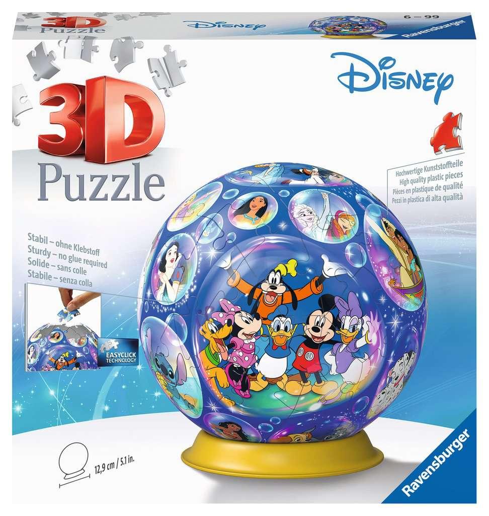 Ravensburger - Puzzle 3D Ball - Disney Stitch - A partir de 6 ans - 72  pièces numérotées à assembler sans colle - Support et accessoires de  finition inclus - Diamètre : 13 cm - 11574 : : Jeux et Jouets