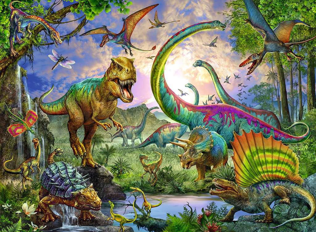 Ravensburger - Puzzle Enfant - Puzzles 3x49 p - La fascination des  dinosaures - Dès 5 ans - 09317