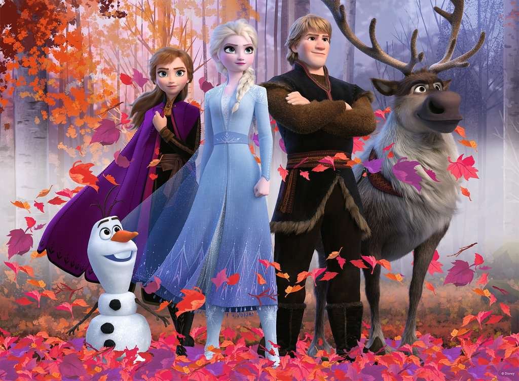Puzzle 100 pièces - Disney La reine des neiges 2 - Nathan - 6 ans et + -  Label Emmaüs