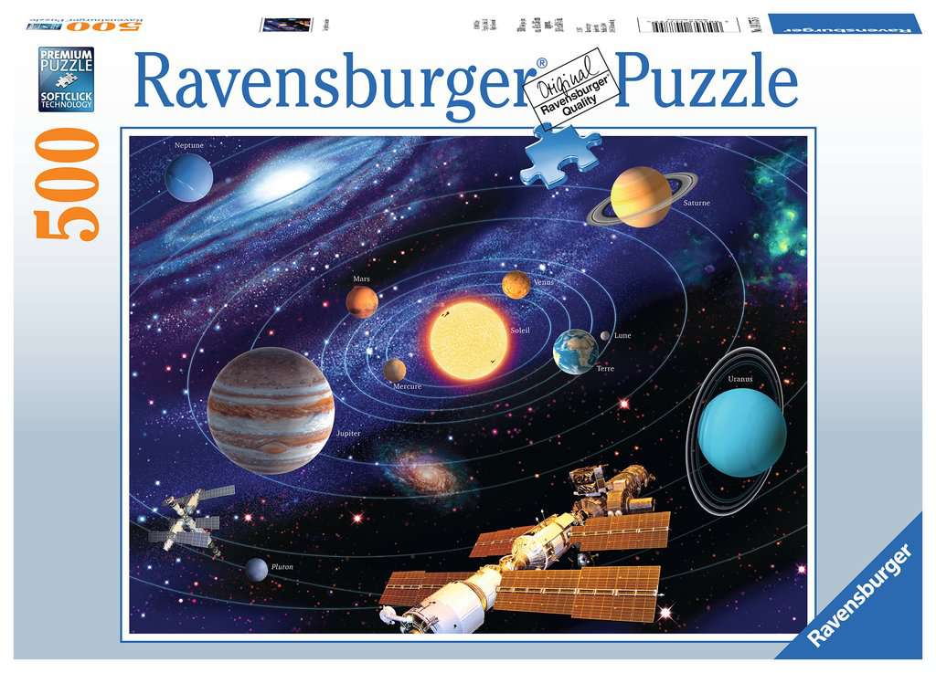 Ravensburger - puzzle adulte - puzzle 5000 p - système solaire