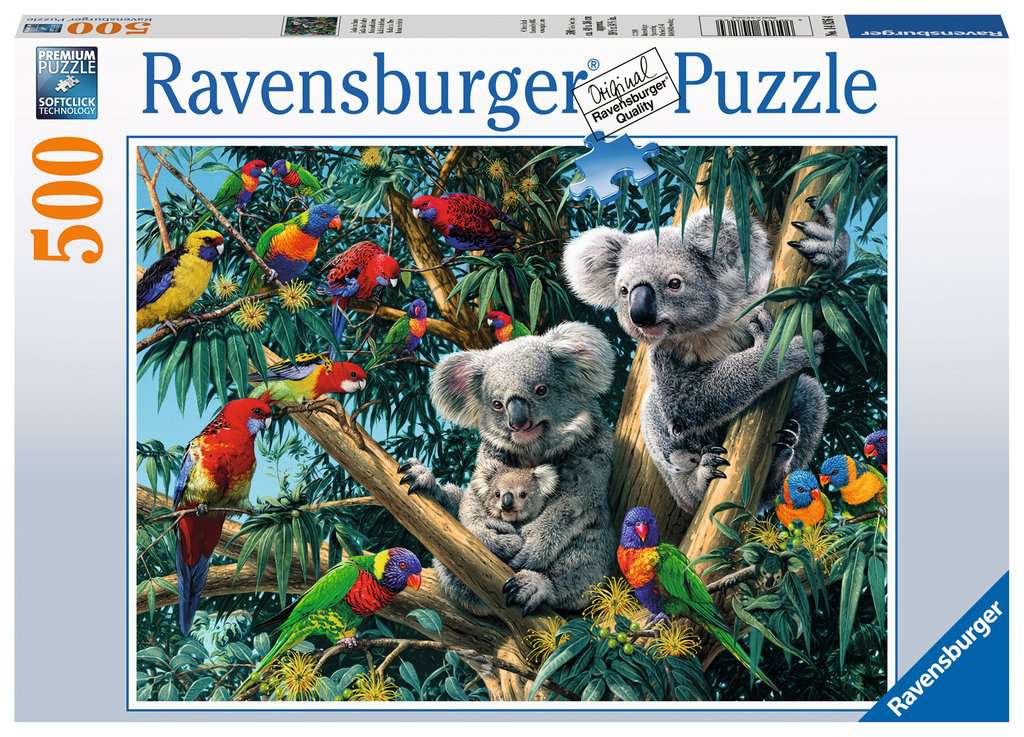 Puzzle animaux 500 pièces, Adultes et Famille