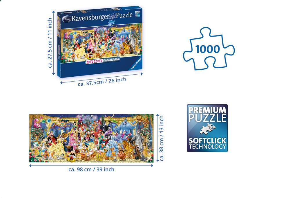 Puzzle 5000 p - Mickey l'artiste / Disney, Puzzle adulte