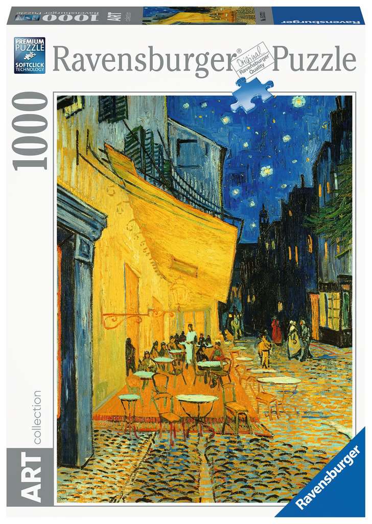 Puzzle 1000 p Art collection - Terrasse de café, le soir / Vincent Van Gogh, Puzzle adulte, Puzzle, Produits