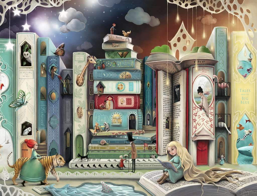 Ravensburger - Puzzle Adulte - Puzzle 2000 pièces - L'avenue des romans -  Demelsa Haughton - Adultes et enfants dès 14 ans - Puzzle de qualité  premium