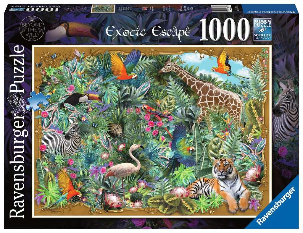 Puzzle 1000 p - Evasion exotique, Puzzle adulte