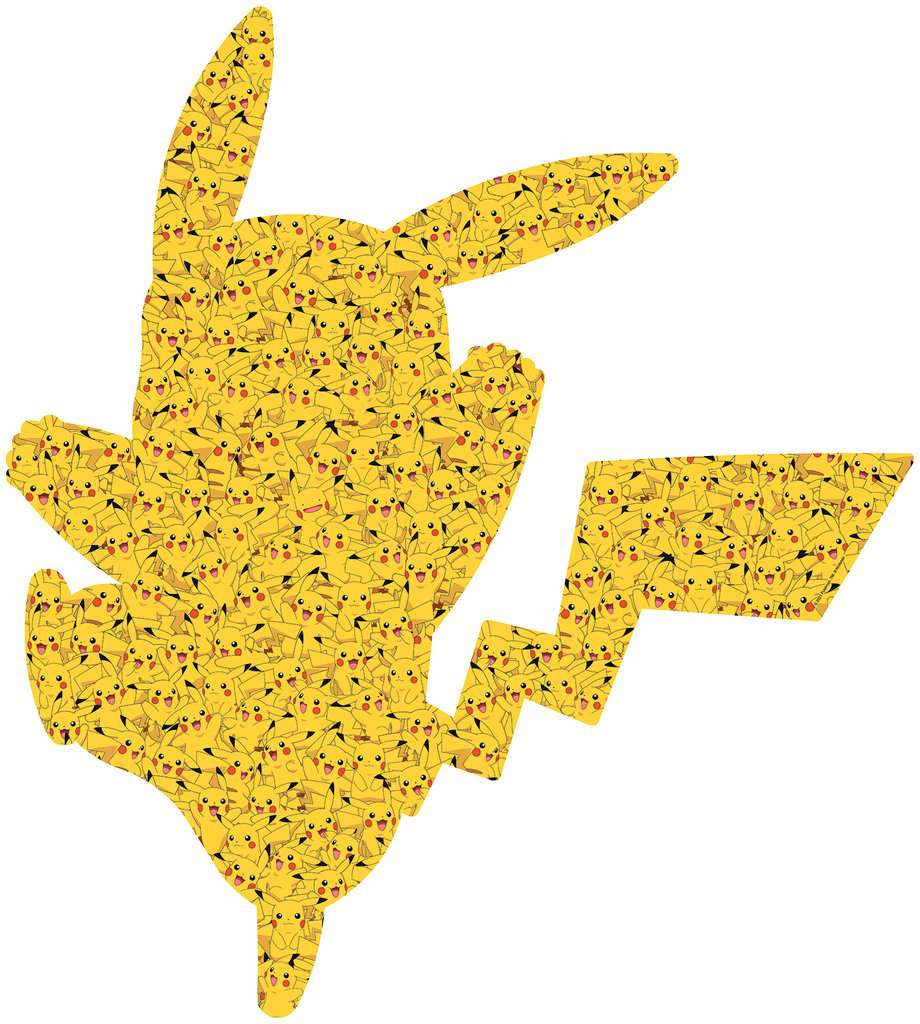 Puzzle forme 727 p - Pikachu / Pokémon, Puzzle adulte