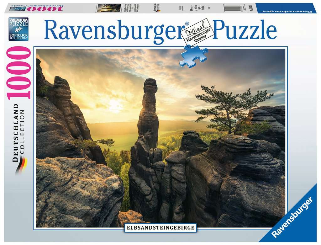 Ravensburger 192168 Puzzle 1000 pièces la montagne des karwendel