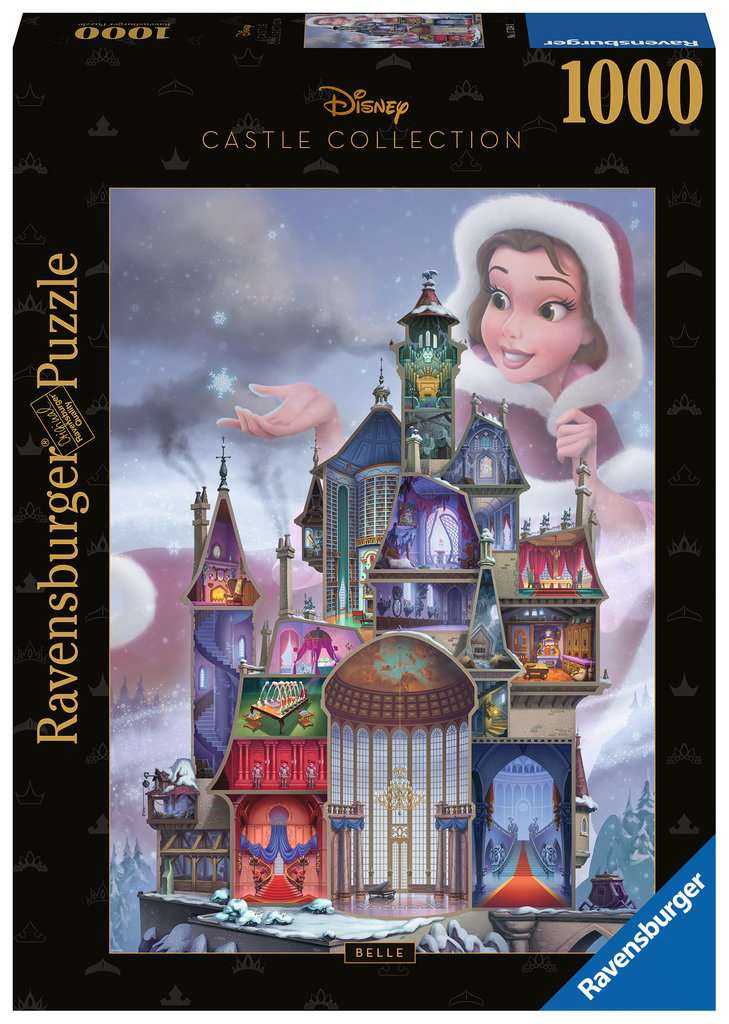 Puzzle 1000 p - Belle ( Collection Château Disney Princ.), Puzzle adulte, Puzzle, Produits