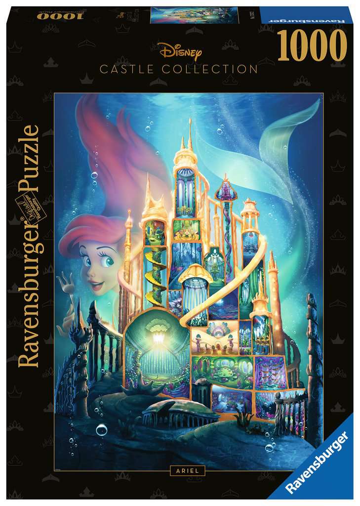 Puzzle 1000 p - Ariel (Collection Château Disney Princ.), Puzzle adulte, Puzzle, Produits
