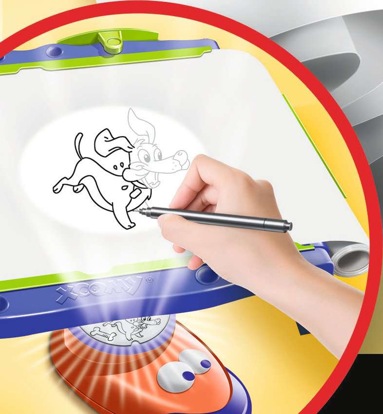 Ravensburger – Xoomy Maxi avec Rouleau dessin de 6,5 m – Table à dessiner –  Loisir créatif – Mixte – Enfants – Activité créative – Dès 6 ans – 18142 –