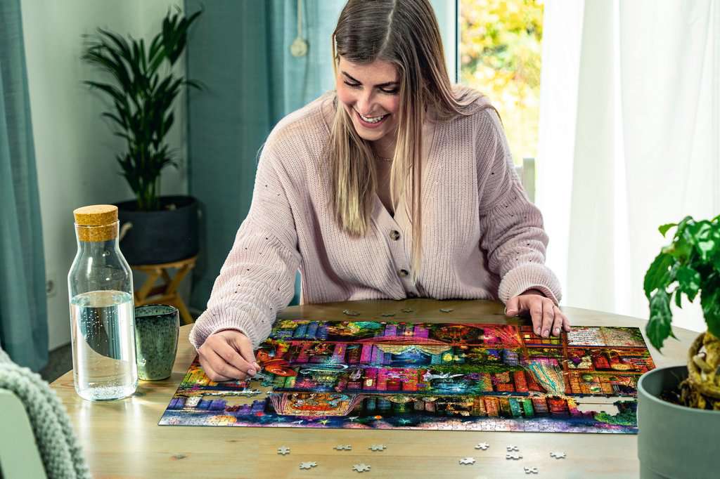 Ravensburger Puzzle 1000 Pieces No 19 694 4 A Stitch in Time Aimee