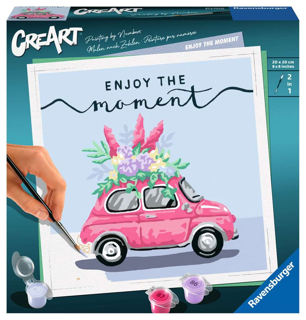 Ravensburger CreArt Spring in Paris - Peinture par numéro pour adultes -  Hobby Kit