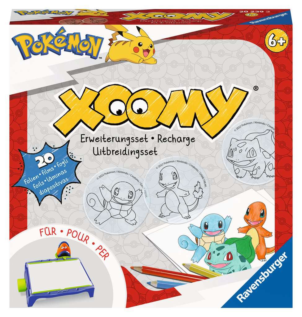Xoomy® Recharge Pokémon, Dessin, Loisirs créatifs
