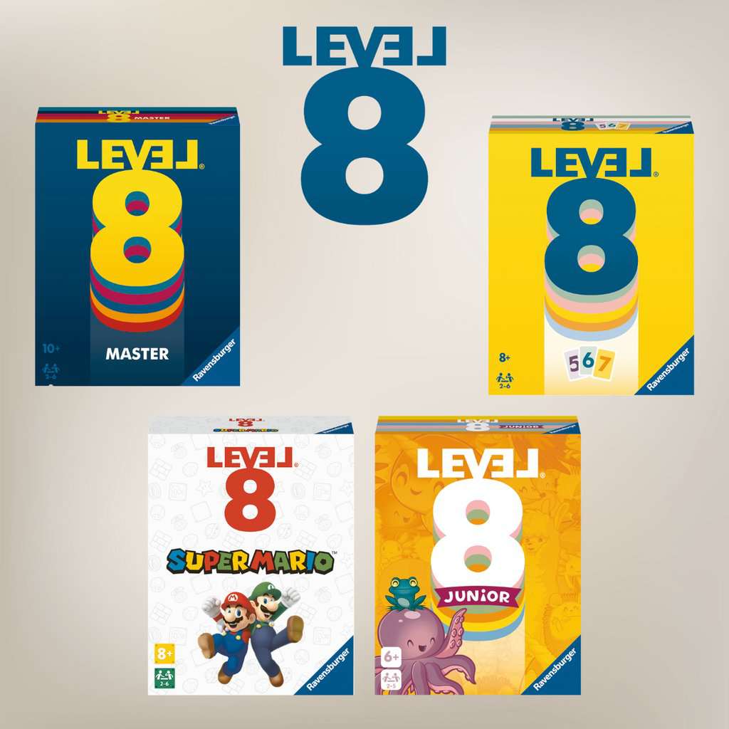 Level 8 Junior Ravensburger : King Jouet, Jeux de cartes Ravensburger -  Jeux de société