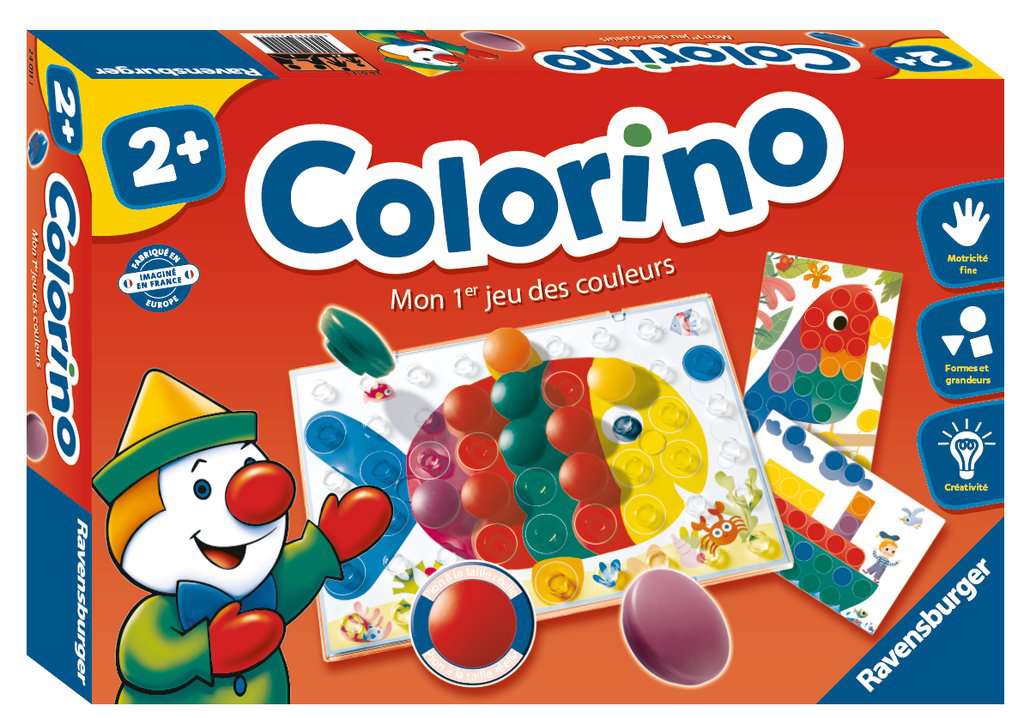 Colorino, Jeux enfants, Jeux de société, Produits
