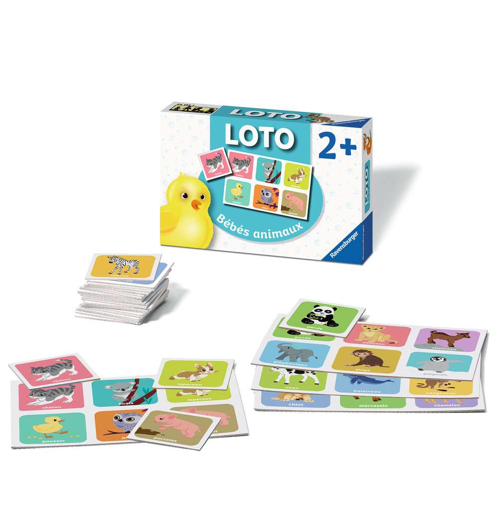 Loto Bébés animaux, Loto, domino, memory®, Jeux éducatifs, Produits