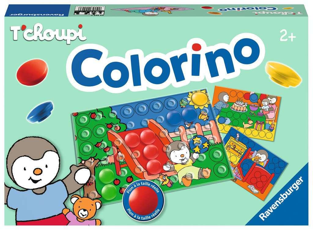 Colorino T'Choupi, Premiers apprentissages, Jeux éducatifs, Produits