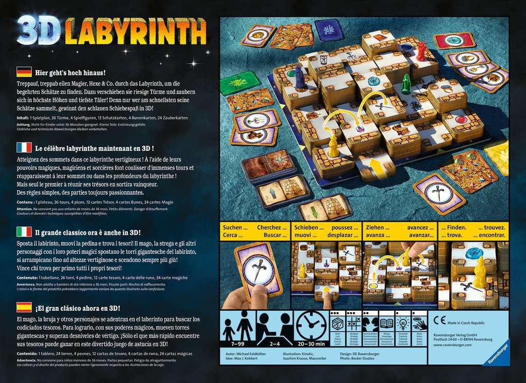 Labyrinthe 3D - Famille et Enfants