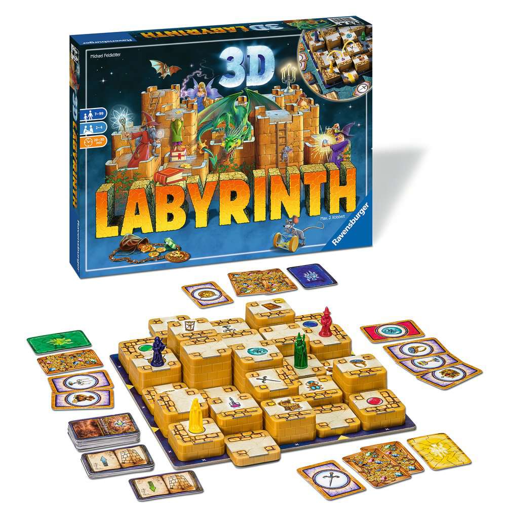Labyrinthe Secret - Ravensburger Edition 1997 - Ludessimo - jeux