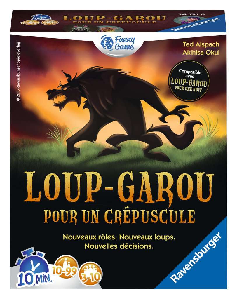 Ravensburger - Loup-Garou pour un Crépuscule - Jeux de société/ d