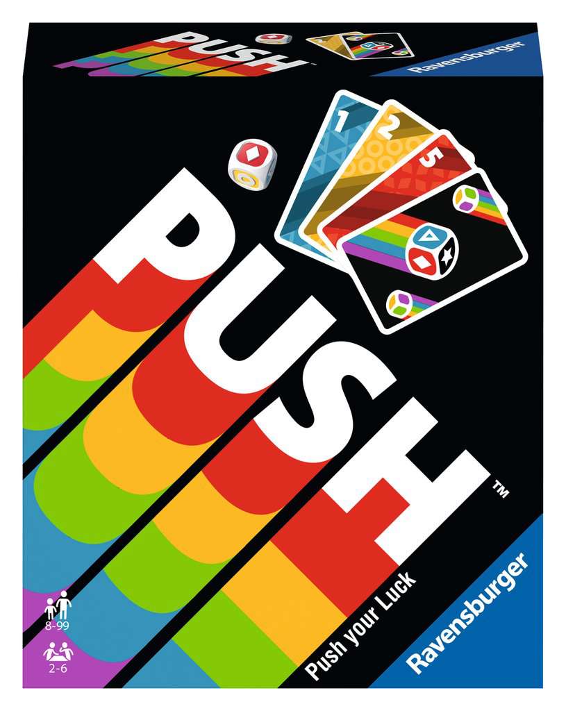 Push, Jeux d'ambiance, Jeux de société, Produits