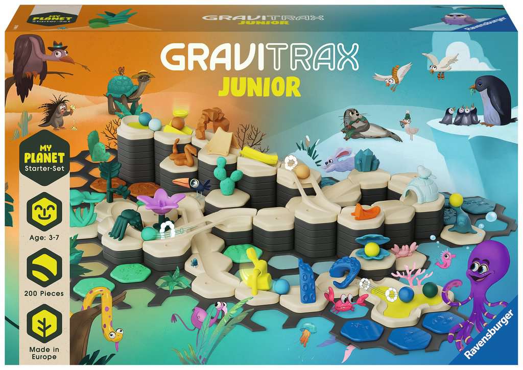 GraviTrax JUNIOR Starter Set My Planet - 4 thèmes, GraviTrax Starter set, GraviTrax, Produits