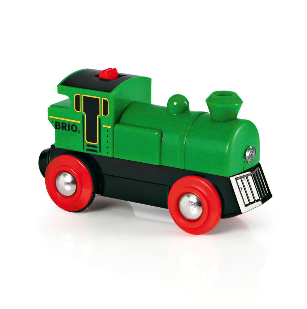 Locomotive à pile bi-directionnelle verte