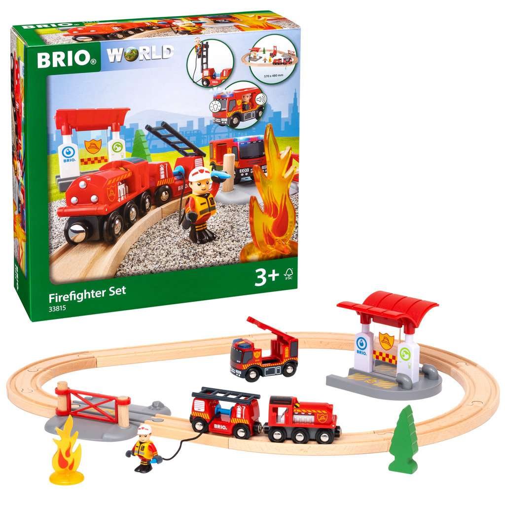 BRIO Circuit Action Pompier, BRIO Trains, BRIO, Produits