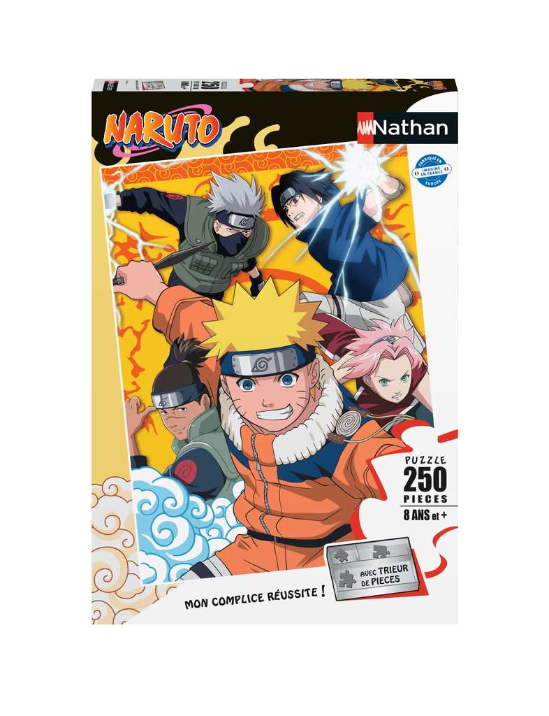Nathan puzzle 250 p - Naruto à l'académie des ninjas