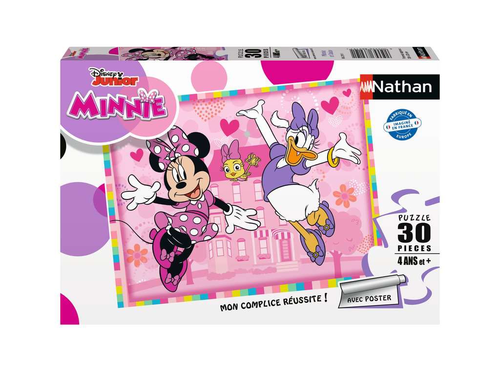 Nathan puzzle 30 p - Minnie et Daisy - Minnie Mouse, Puzzle enfant, Puzzle  Nathan, Produits
