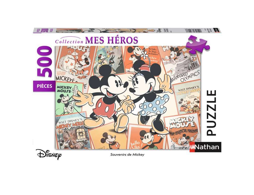Nathan puzzle 1000 p - La Famille Disney, Puzzle adulte, Puzzle Nathan, Produits