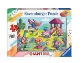 Puzzle Giant 24 p - La récréation des dinosaures Puzzle;Puzzle enfant - Ravensburger