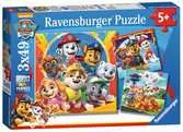 Puzzles 3x49 p - Prêts à secourir / Pat Patrouille Puzzle;Puzzle enfant - Ravensburger