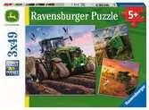 Puzzles 3x49 p - Les saisons / John Deere Puzzle;Puzzle enfant - Ravensburger